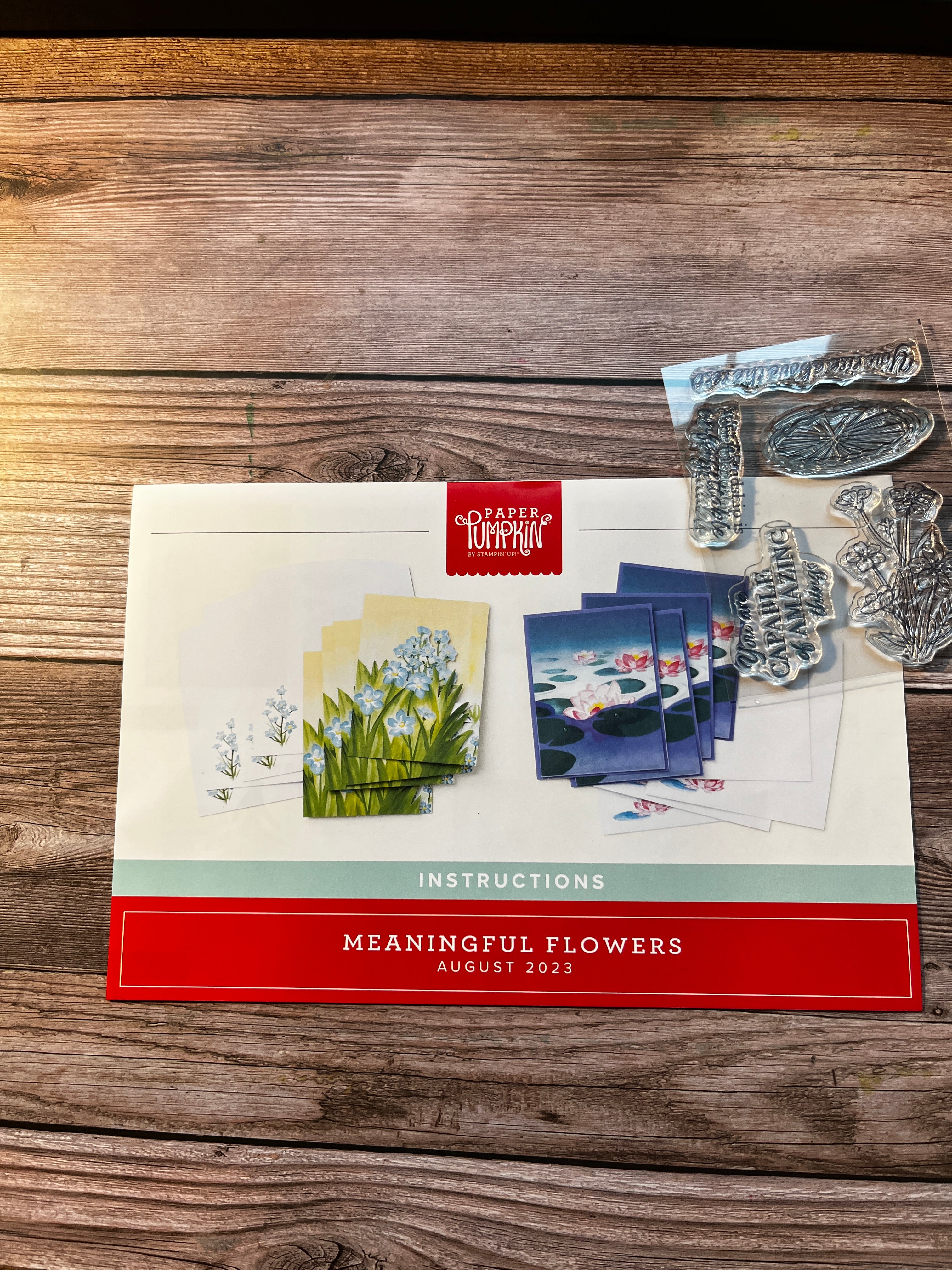 Meaningful Flowers Stamp Set