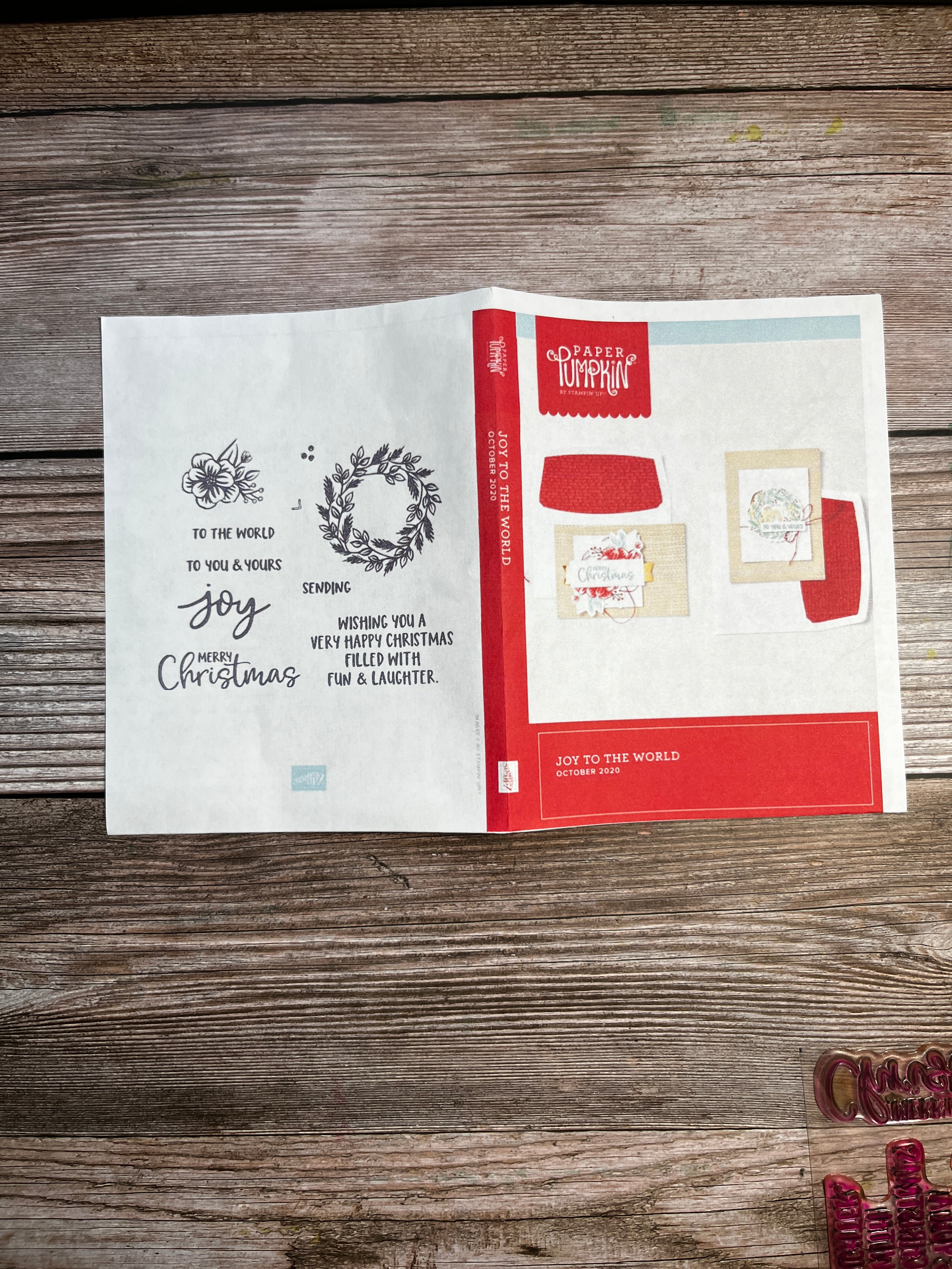 Joy to the World Stamp Set