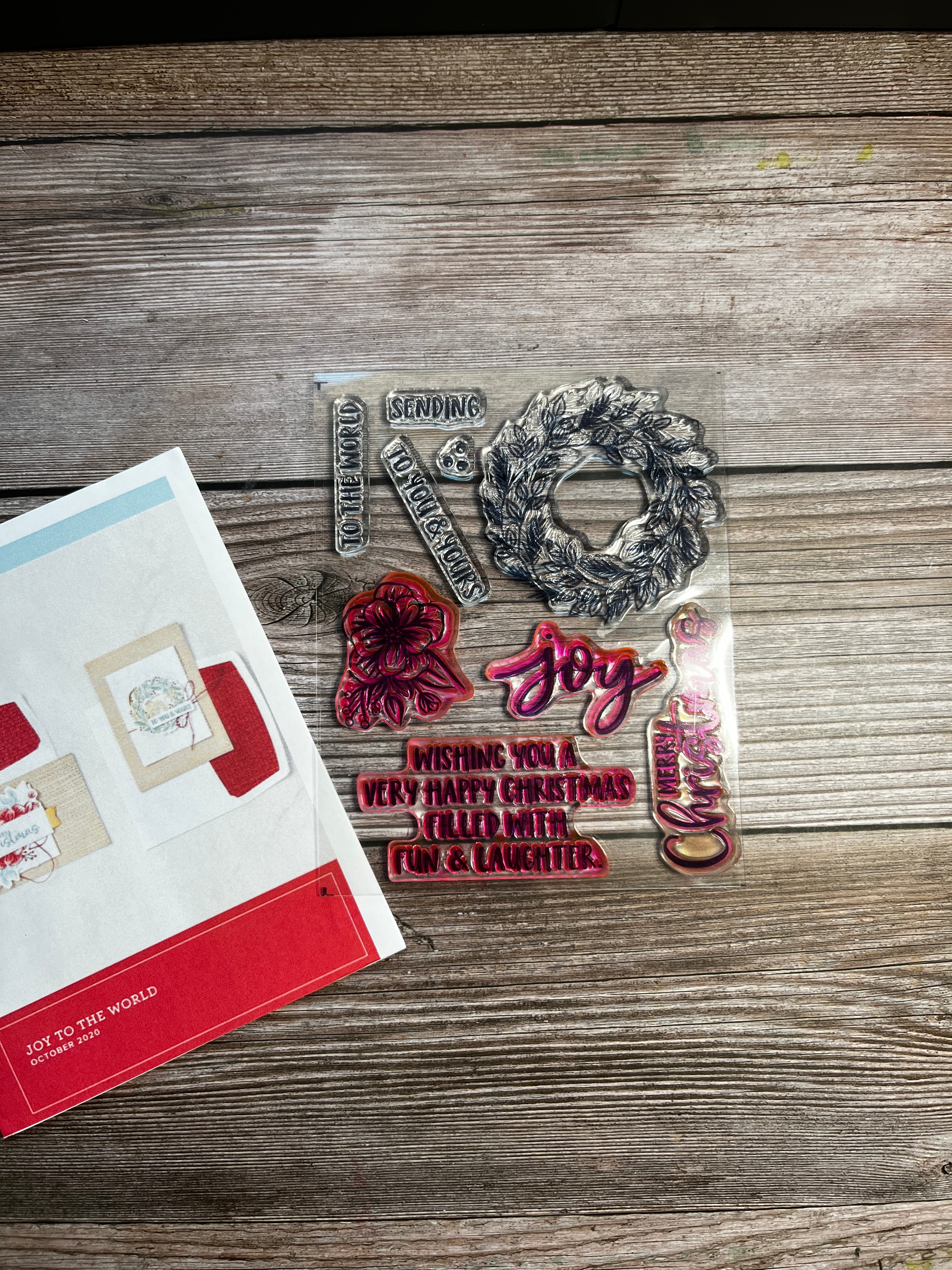 Joy to the World Stamp Set